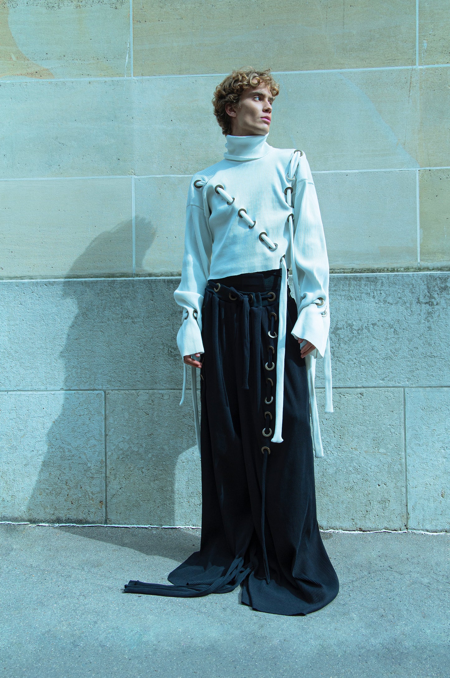 Harajuku white top